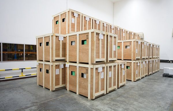 private storage service relocation intermediate storage