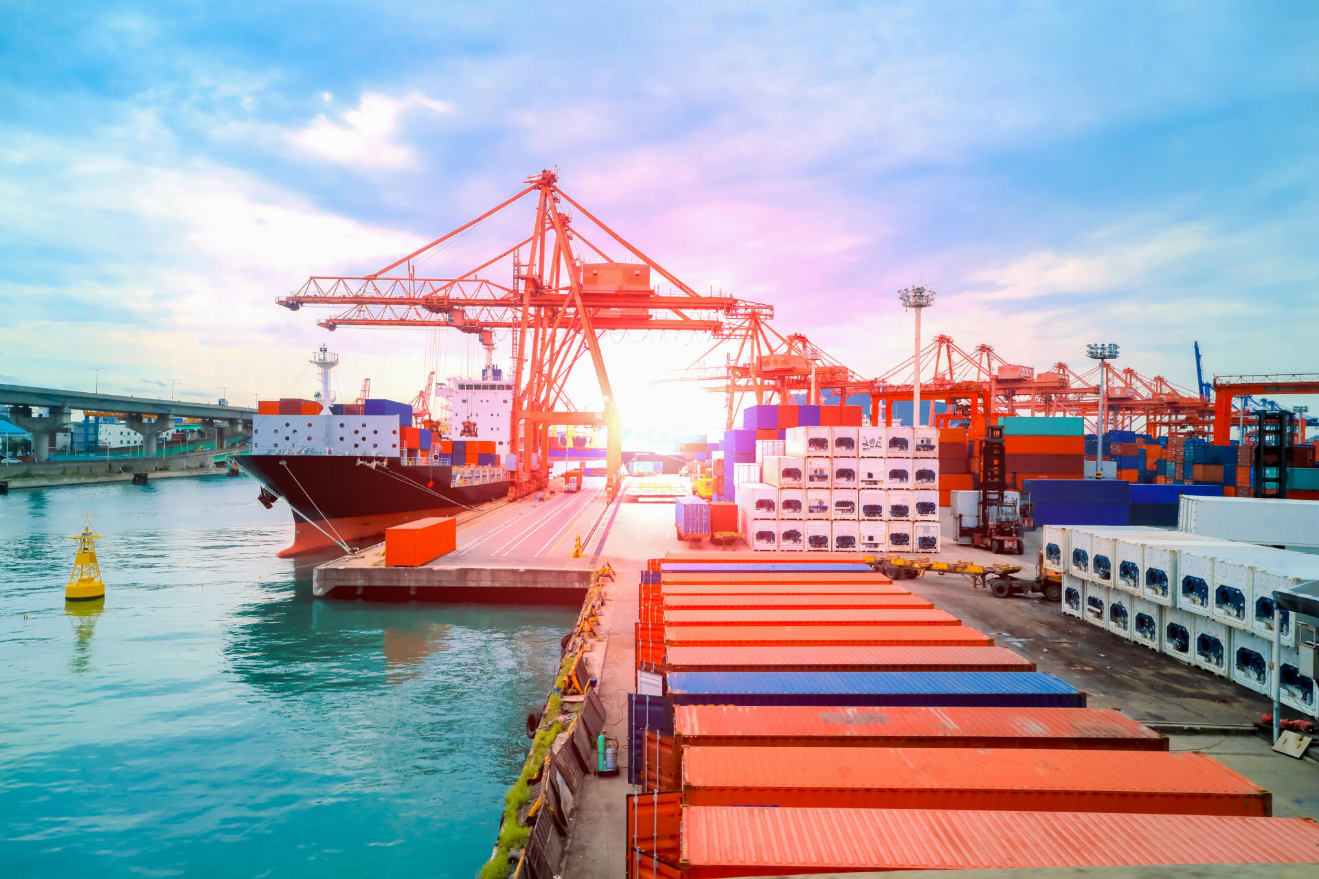 Transport nach Südkorea, Containertransport nach Südkorea, Container nach Südkorea