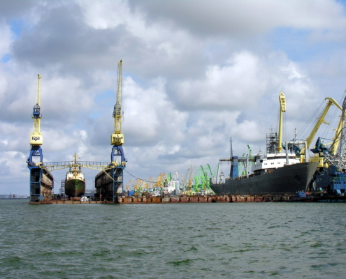 Hafen Klaipeda Transport Umzug