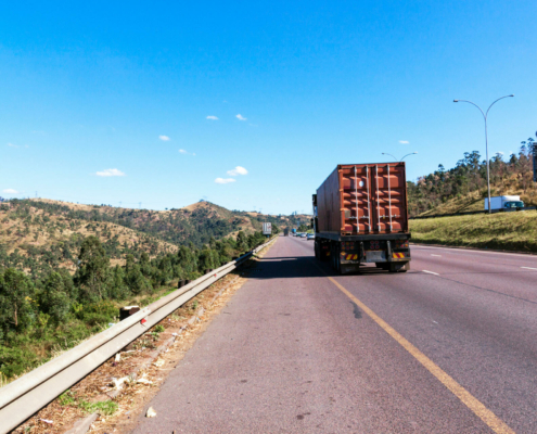 Südafrika Container LKW Autobahn LKW Transport Südafrika Nachlauf Service Transport Südafrika Zoll Zollabwicklung Südafrika Multimodale Transporte Südafrika Spedition Logistik Südafrika