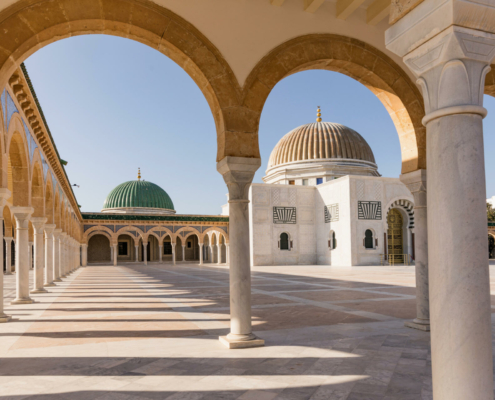 Bourguiba Mausoleum Monastir Tunesien Transport nach Afrika Spedition Logistik Tunesien Umzug nach Afrika