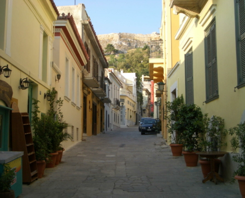 Plaka Athen Deutsche Auswanderer in Griechenland einwandern Deutsche in Athen leben und wohnen in Athen