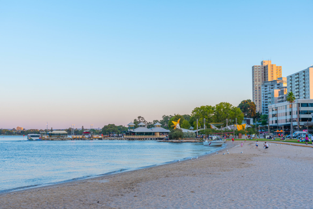 Strand in Perth Australien Perth Spedition Australien Umzug Perth Australien Perth Transport Australien Leben in Perth