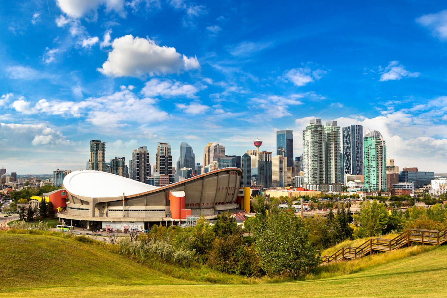 Calgary Skyline Umzug nach Calgary Umzug von Deutschland nach Calgary Transport nach Calgary
